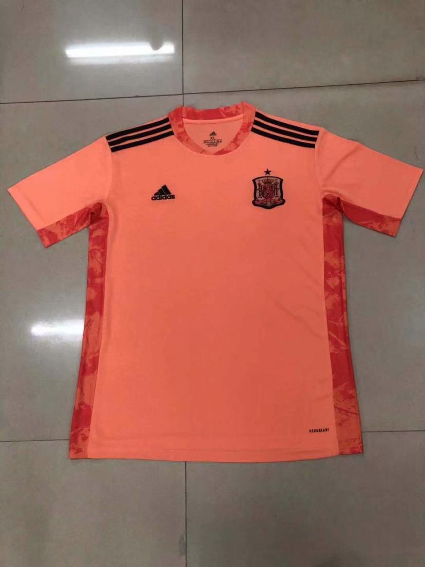 AAA Quality Spain 2020 European Cup GK Pink Jersey